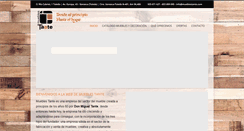 Desktop Screenshot of mueblestante.com